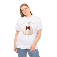 Load image into Gallery viewer, Unisex Heavy Cotton Tee, Thomas Heyward Pumpkin Fall T-Shirt, Staff Tee
