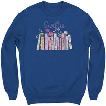 Load image into Gallery viewer, Music Sweatshirt, Swiftie Sweater, Albums as Books, Eras Tour Sweatshirt, Swiftie Gifts, TTPD Sweatshirt, Book Top
