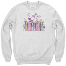 Load image into Gallery viewer, Music Sweatshirt, Swiftie Sweater, Albums as Books, Eras Tour Sweatshirt, Swiftie Gifts, TTPD Sweatshirt, Book Top
