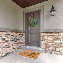 Load image into Gallery viewer, Taylor&#39;s Version Doormat | In This House We Listen To Taylor&#39;s Version | Funny Welcome Mat | Swiftie Fan Gift | Gift For Her | Christmas Gift

