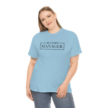 Load image into Gallery viewer, Get Ready to Handle Anything with Our Meltdown Manager Cotton T-Shirt, Mom Funny T-Shirt, Gifts for Mom, Mother&#39;s Day
