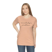 Load image into Gallery viewer, Somebody&#39;s Problem Short Sleeve Tee, Country Music T-shirt, Concert T-Shirt, Country Music Lyrics
