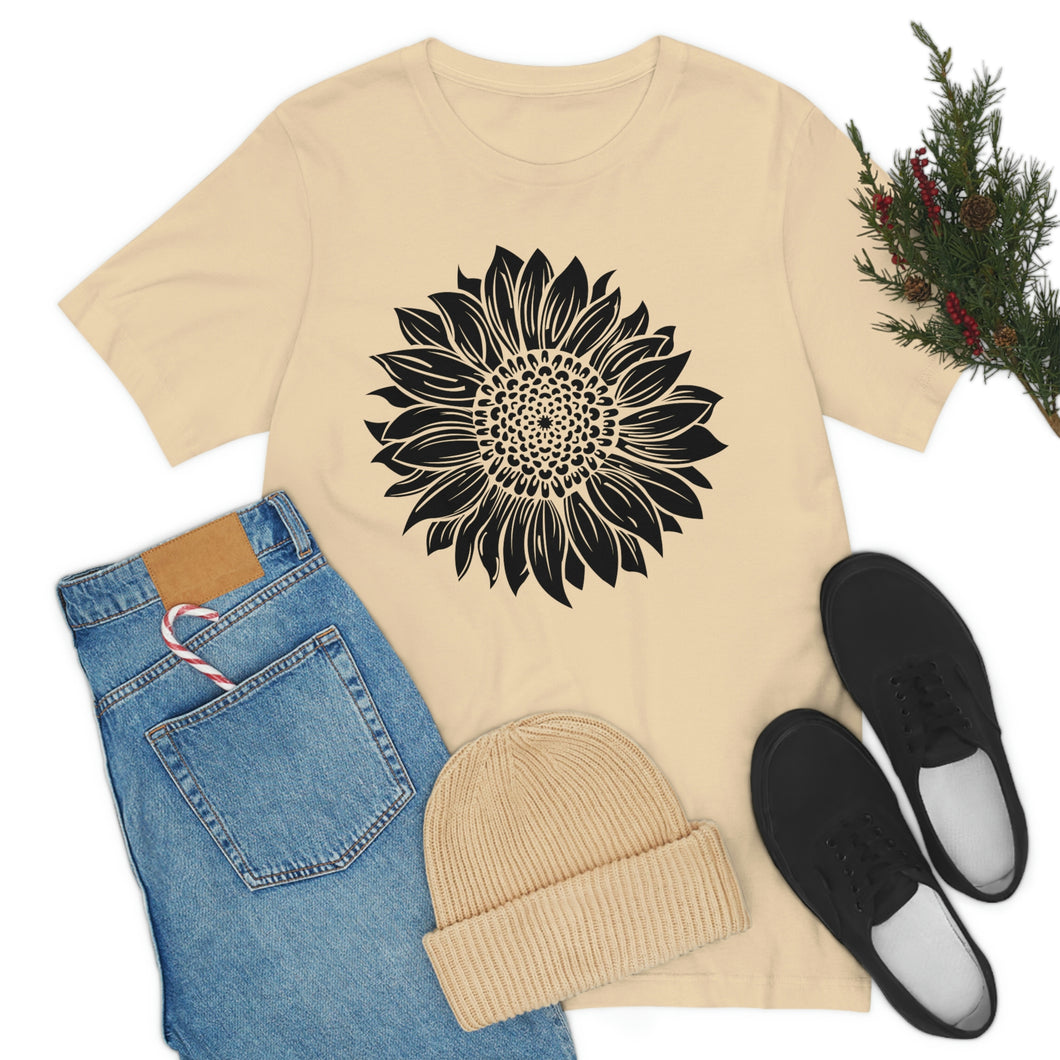Sunflower - Sunflower Shirt, Floral Tee Shirt, Flower Shirt, Garden Shirt, Women's Fall Shirt, Sunflower Tshirt Sunflower Shirts. Sunshine Tee