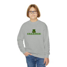 Load image into Gallery viewer, Boys St Patricks Day Sweatshirt - CHARMER Shirt - St Patricks Day Kids Sweatshirt - Toddler Sweatshirt St Pattys Day Shirt for Baby Boy
