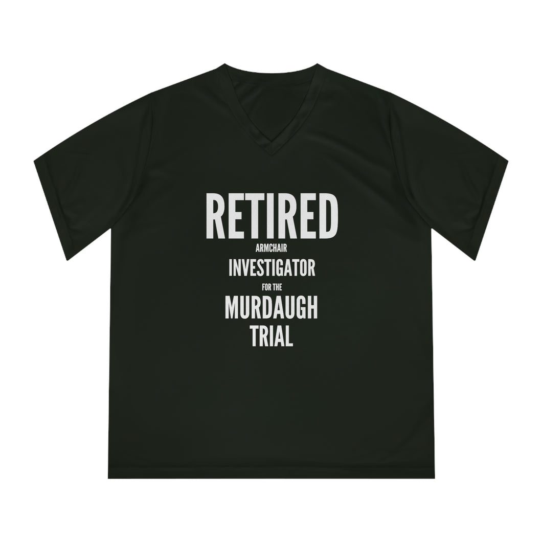 Murdaugh Trial Shirt V-Neck T-Shirt, Retired Investigator Trial Shirt