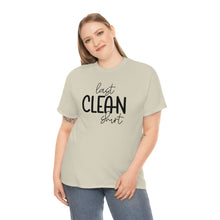 Load image into Gallery viewer, Last Clean Shirt Standing: Get a Laugh with Our Funny Mom&#39;s T-Shirt
