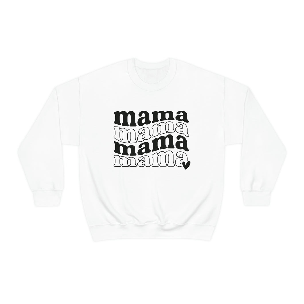 MAMA, Mama, Mama Crewneck Sweatshirt