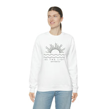 Load image into Gallery viewer, Be The Light Sweatshirt Gift For Christians, Mathew 5:14 Sweatshirt, Bible Verse Sweater, Religious Hoodie, Faith Outfit, Church Sweatshirt

