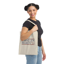 Load image into Gallery viewer, Wallen Hardy Canvas Tote Bag, Everyday Grocery Bag, Gift for Her, Country Fan Gift
