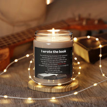 Load image into Gallery viewer, I Wrote The Book Scented Candles, 9oz, Country Music Fan, Farmhouse Candle, Soy Candle, Scented Custom Candle
