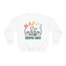 Load image into Gallery viewer, Camping Crew Crewneck Sweatshirt, Happy Camper Sweatshirt, Camping Sweatshirt, Gift for Camper
