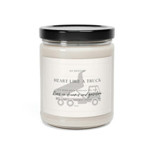 Load image into Gallery viewer, Scented Soy Candle, 9oz, Heart like a truck, Dump truck candle, Soy Candle
