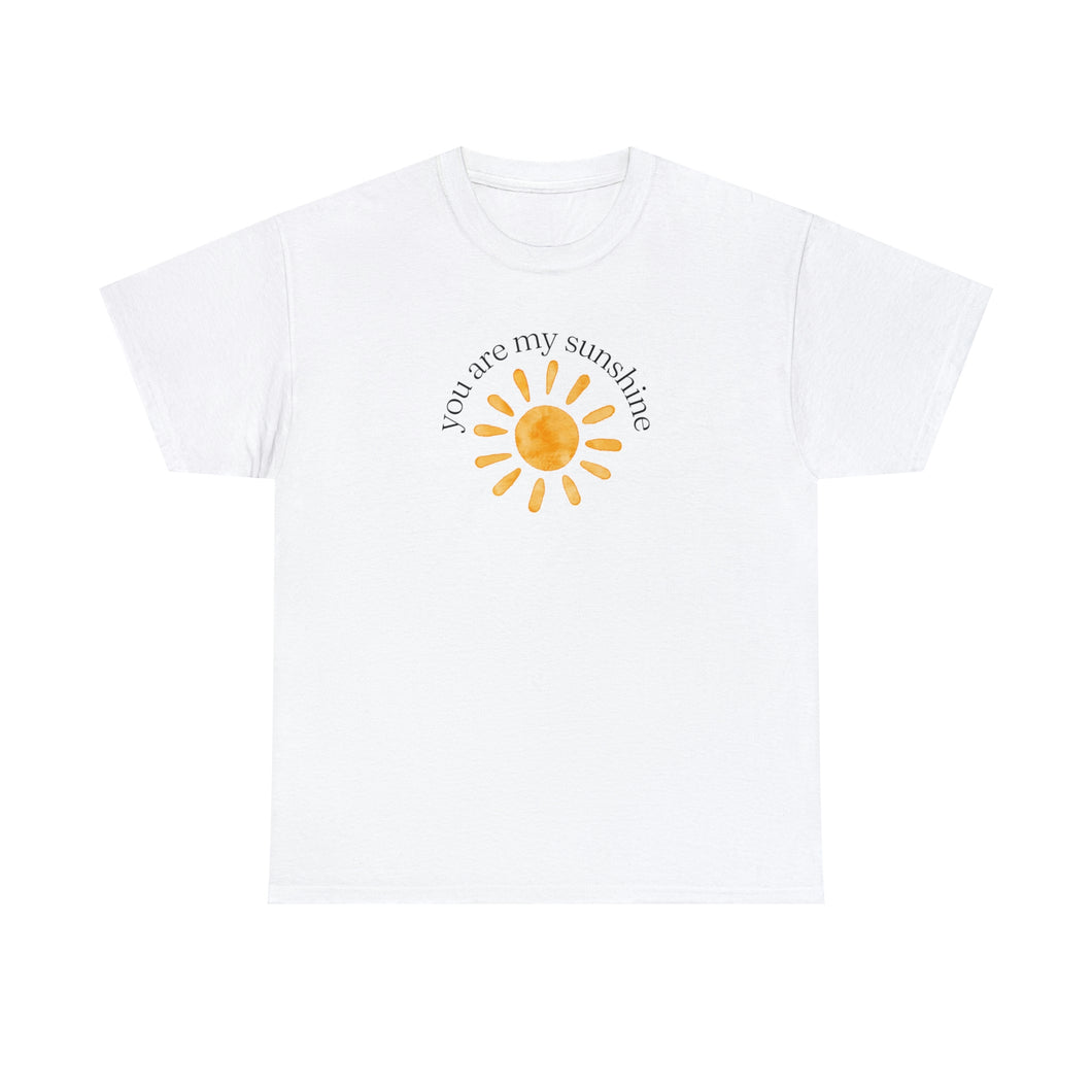 You are My Sunshine Cotton Tee, Sunshine T-Shirt, Cute Ladies Shirt
