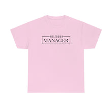 Load image into Gallery viewer, Get Ready to Handle Anything with Our Meltdown Manager Cotton T-Shirt, Mom Funny T-Shirt, Gifts for Mom, Mother&#39;s Day
