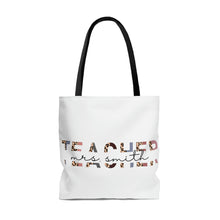Load image into Gallery viewer, Teacher Tote Bag, Teacher Bag, Personalized Teacher Gift, Gift for Teacher, Thank You Christmas Gift
