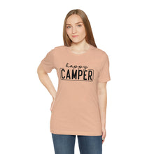 Load image into Gallery viewer, Happy Camper T-Shirt, Camping T-Shirt, Adventure Shirt, Camping Outdoors T-Shirt, Happy Camper Tee, Camping T-Shirt
