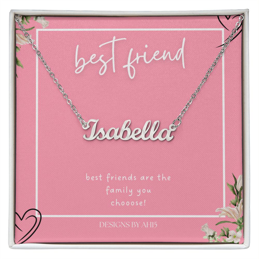 Custom Best Friends Necklace