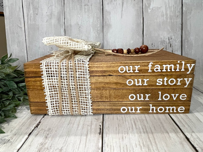 Farmhouse Book Stacks