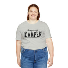 Load image into Gallery viewer, Happy Camper T-Shirt, Camping T-Shirt, Adventure Shirt, Camping Outdoors T-Shirt, Happy Camper Tee, Camping T-Shirt
