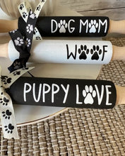 Load image into Gallery viewer, 7&#39;&#39; Dog tiered tray decor, Dog lover decor, Mini rolling pin for tiered tray, Tiered tray decor, Dog decor, Dog obsessed, Dog love
