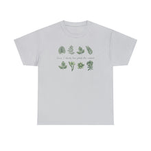 Load image into Gallery viewer, Sorry I have plants this weekend cotton tee, Cotton T-shirt, Botanical Tee, Cottagecore T-shirt, Gardener Shirt, Garden Shirt, Cute Wildflowers
