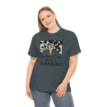 Load image into Gallery viewer, Should&#39;ve Come With a Warning T-shirt, Country Music Shirt, Southern tee, Music Festival tee, Rodeo shirt, Western Cowboy tee, Country shirt
