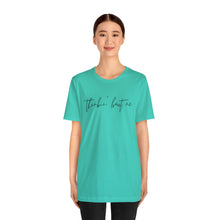 Load image into Gallery viewer, Thinkin&#39; Bout Me Short Sleeve Tee, Country Music Tee, Wallen T-shirt, Concert Shirt, Lyric Shirt, Country Lyric Song Shirt
