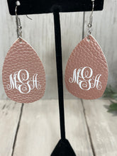 Load image into Gallery viewer, Smooth Faux Leather Earrings
