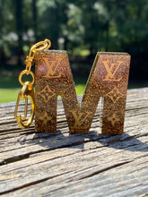 Load image into Gallery viewer, Designer Inspired Resin Letter Keychain N - Z
