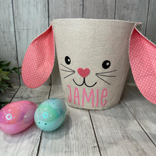 Load image into Gallery viewer, Canvas Easter Basket Totes
