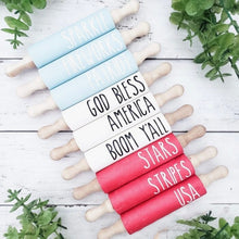 Load image into Gallery viewer, 7&#39;&#39; Rae Dunn Inspired Mini Farmhouse Rolling Pins
