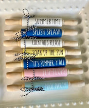 Load image into Gallery viewer, 7&#39;&#39; Summer Mini Rolling pins- Tiered Tray Decor | Pool Tier Tray Decor | Summer Tier Tray | Beach Mini signs
